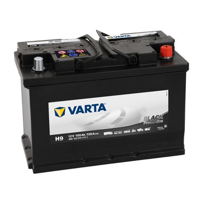 Акумулатор VARTA Promotive Black 100ah - за тежкотоварни автомобили АКУМУЛАТОРИ, Акумулатори VARTA image
